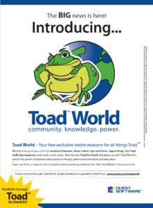 A new Toad World is coming!
